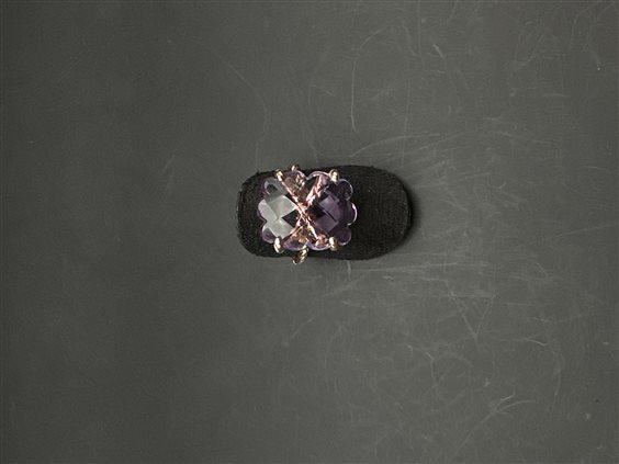 Ring Laurent Gandini Woman in Rose Gold 101-LUSTRE-RETTANGOLARE VERTICALE - 101-LUSTRE-RETTANGOLARE VERTICALE